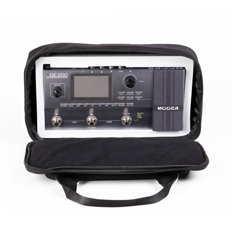 MOOER SC-200 Soft Carry Bag Pedal Board Case for Guitar Multi Effects like MOOER GE200, GE200 Plus, GE150 Pro, GE150 GE100, Music Accessories Gig Bag - Image 5